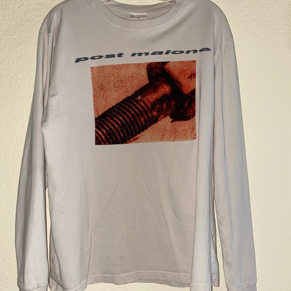 Post Malone H&M Collaboration Long Sleeve - Picture 2 of 3